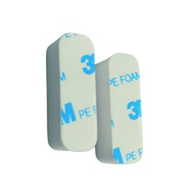 Contact Sensor Riser for SimpliSafe 1-inch, Pack of 2, White, Self-Adhesive, DIY Mounting for Home Security System | Ideal for SimpliSafe Security System in Apartments, Older Homes