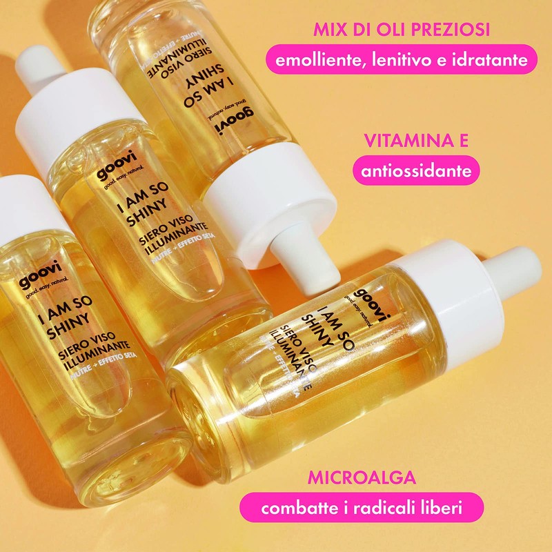 Goovi, I Am So Shiny Brightening Face Serum Ideal for