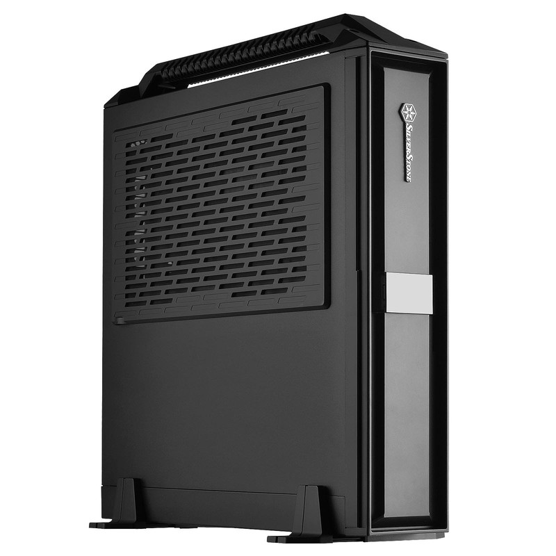 SilverStone Technology ML08B-H Mini-ITX Slim Small Form Factor Computer Case