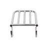 ECOTRIC Sissy Bar Backrest Chrome Luggage Rack Compatible with 2004-Later