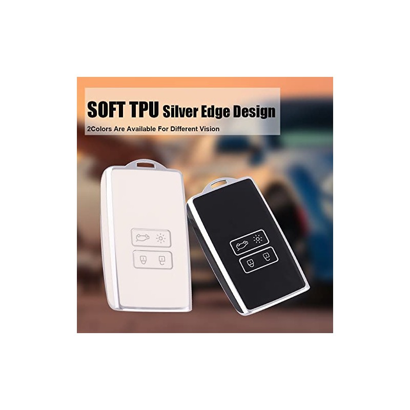 Funda de TPU para llave de Renault Koleos Captur Megane