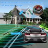 Chtoocy Solar Wireless Driveway Alarm Sensor 1/2 Mile Driveway Alarms