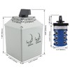 Baomain Rotary Cam Changeover Switch with Exterior Box 125A 12-Terminals