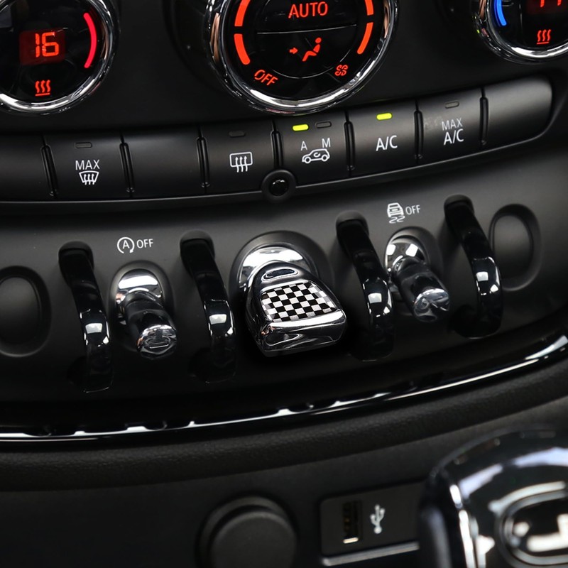 TOMALL Push Start Button Cover Compatible with Mini Cooper F56