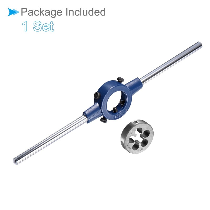 CoCud Die Stock Handle Set, 1/2-28 UNEF Thread Die &