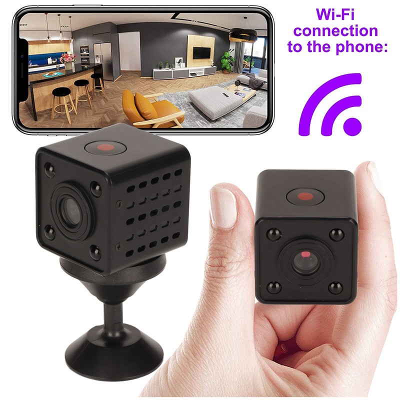 Mini WiFi Camera Wireless Small Video Camera Nanny Cam HD