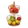 Craft Brio 2 Tier Home and Kitchen Fruit Vegetable Baskets