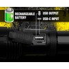 Jonard Tools Solis SOL-F1 Rechargeable Tactical Flashlight - 1500 Lumens,