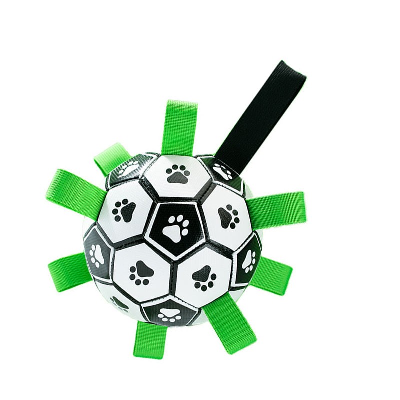 Dog Soccer Ball Toy Bite Resistant Inflatable Interactive Molar Pet