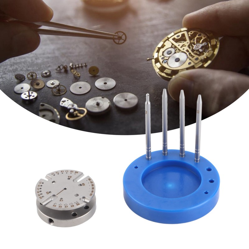Watch Movement Balance Holder Professional Watch Hairspring Balance Holder Wheel
