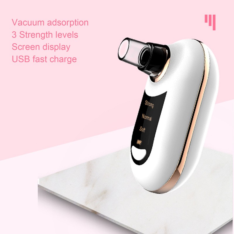 Electric Blackhead Removal Machine 3 Strength Deep Cleansing Skin Pores