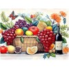 Fruit Bouquet Pattern A950 Accent Tile Mural Kitchen Bathroom Wall