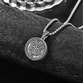 Women Locket Necklace Photo Lockets That Hold Picture Gift Custom Round Pendant Image Necklaces Memorial Jewelry Gift for Women Men