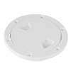 Yuecoom 4/6 Inch Boat Hatch Deck Plate, Round Non-Slip Inspection