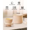 Jersinwei French Butter Dish, Butter Crock for Counter with Water