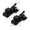 2pcs Front Windshield Washer Jet Nozzles – Replacement for Ford