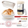 Sourdough Starter Kit,Sourdough Bread Baking Supplies Includes 24OZ Sourdough Starter