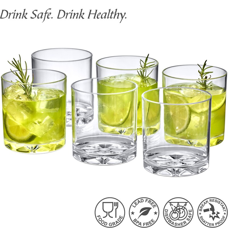 Amazing Abby - Liberty - 12-Ounce Plastic Tumblers (Set of
