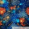 Oasis Fabrics BonEful Fabric FQ Cotton Quilt Blue Red White