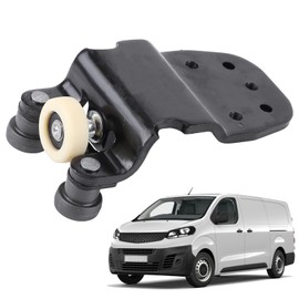 Sliding Door Roller Middle Left or Right Hinge Roller Guide 9808074880 Sliding Door Roller Guide Hinge Compatible for Peugeot Expert for Fiat Scudo for Citroen Jumpy Dispatch Mk3