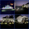 Sucolite 8-Pack Solar Spot Lights Outdoor Waterproof IP65, 3 Lighting
