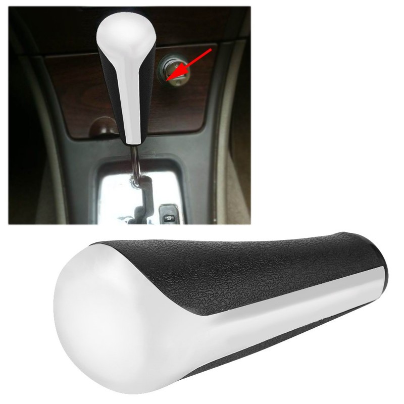 Akozon Automatic Car Gear Knob Head Replacement for Peugeot 206