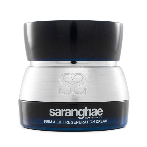 Calendula Oil Face Cream to Firm Skin, Brighten Complexion with Hyaluronic Acid & 12 Anti-Aging Botanicals for Cellular Regeneration - 2.11 Ounce by Saranghae