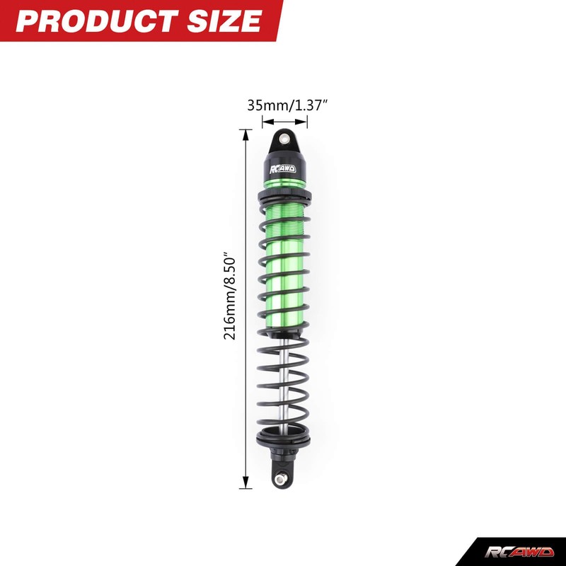 RCAWD Xmaxx 8S 6mm Bold Shaft & 2 Types of
