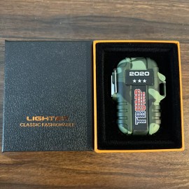 Unbranded Trump 2020 Camouflage Rechargeable & Waterproof Outdoor Lighter