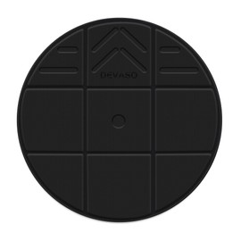 Foldable VR Mat for Meta Quest 3S/Quest 3/Oculus Quest 2/Pro/PSVR2/Carpet, VR Floor Mat for All VR Headsets, Non-slip, Soft, and Fatigue-resistant, Ensuring Free Exploration of The Metaverse (Black)