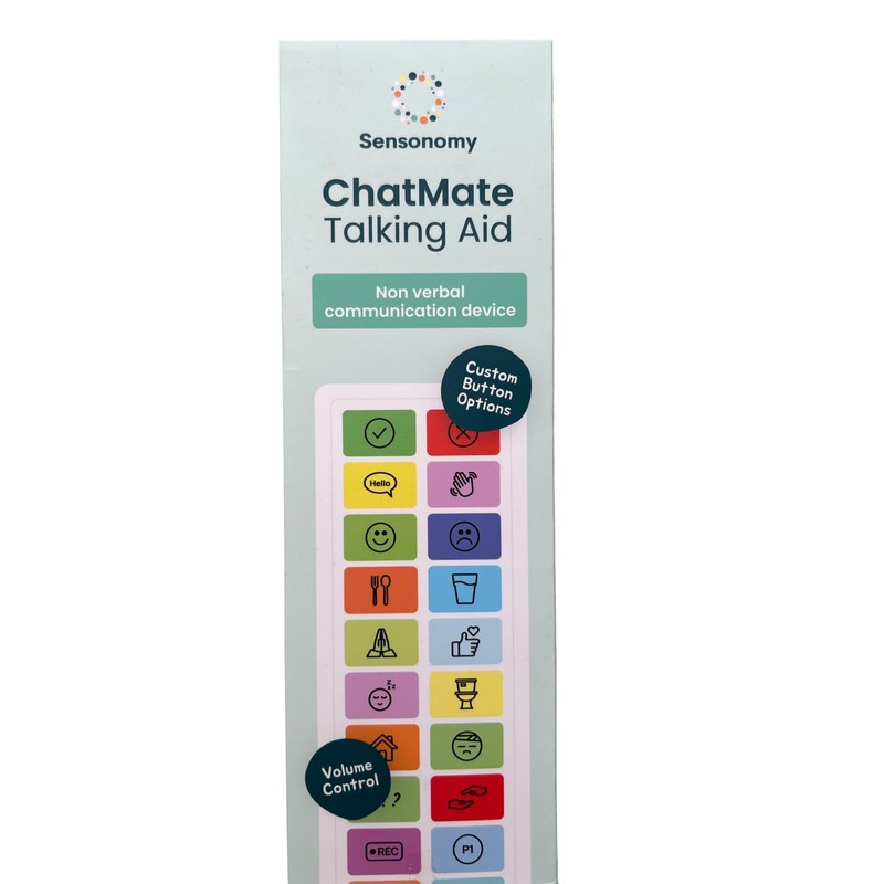 ChatMate AAC Communication Device for Non-Verbal Adults & Children, Programmable