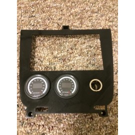 Turboconchs LOWER DASH FINISHER 2 52mm GAUGE POD double din cig for 95-98 Nissan 240sx s14