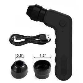 Rechargeable Egg Candler with Ergonomic Grip Design, Bright Cool LED Light Egg Candler Tester for Monitoring Eggs Development, Portable Candling Lamp for All Egg Types