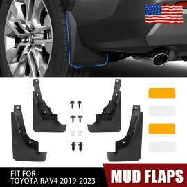 VEHITO Fits Toyota RAV4 22019-23 Mud Flaps Splash Guard Mudguards Fender Front & Rear