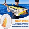 OROOTL Trolling Lures Saltwater Fishing Lures for Marlin Tuna Mahi