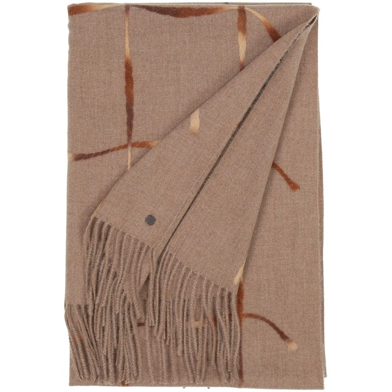 FRAAS Scarf with Checked Pattern - 195 x 65 cm
