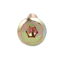 uxcell® M6x85mm Flat Hex Socket Head Hexagon Furniture Bolts Connector Fastener 10pcs