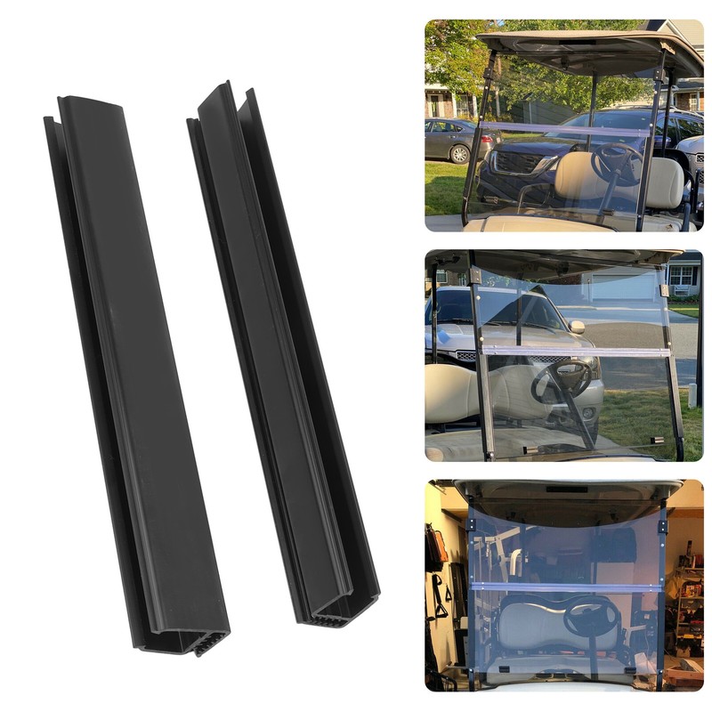 1 Pair Golf Cart Windshield Clips Sash Mounting Kit EGWHC10