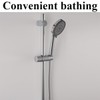 Shower Head Holder for 19-25MM Riser Rail Adjustable Shower Rail