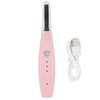 Heated Eyelash Curler USB Rechargeable Electric Lash Curling Tool for