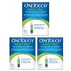 One Touch Select Plus Flex Paquete 75 Tiras Para Glucómetro