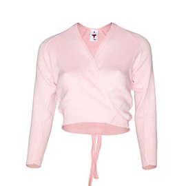 Starlite Pink Crossover Cardigan Long Sleeve 28"