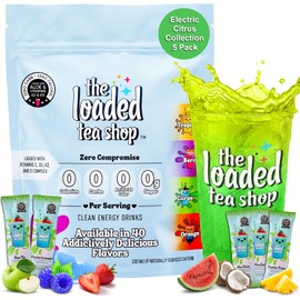 The Loaded Tea Shop mezclas de bebidas en polvo sin azúcar y sin calorías