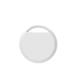 Tracker, Bluetooth Luggage Tracker Works with Apple Find My APP (iOS Only, Not for Android), Keys Finder and Item Locator for Luggage, Backpack, Suitcases, Replaceable Battery (White x 1)