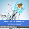 Shower Hose 1m(39"), Chrome Stainless Steel Shower Pipe, Anti-Kink and