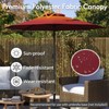 Tangkula 8.5 FT Outdoor Patio Umbrella, Modern Table Umbrella with