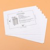 Tofficu 8Pcs Paper Shredder: Lubricant Sheets, Paper Shredder Sharpening &