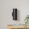 Modern Outdoor Wall Light with Dusk to Dawn Sensor, Exterior