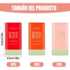 3pzs Maquillaje Colorete En Barra Labios Y Mejillas Natural