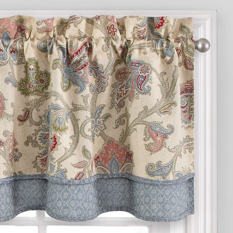 Waverly Arezzo - Cortinas Cortas para Ventana de baño, Sala